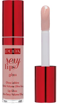 Блеск для губ Pupa Ultra Sexy Volume Effect №001 Audacious Nude 5 мл (8011607333813)