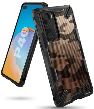 Чехол Fusion X Design для Huawei P40 Camo Black ( XDSG0031)