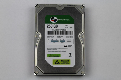 Накопитель HDD 3.5" SATA 250GB Mediamax 5900rpm 8MB (WL250GSA859B) - Refubrished