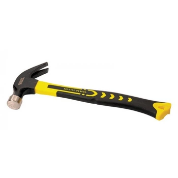 Молоток столярный MASTERTOOL GM 450 г рукоятка из стекловолокна (02-0704)