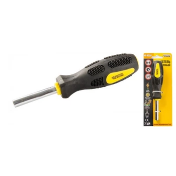 Тримач магнітний MASTERTOOL GM з ручкою 1/4", 160 мм (40-0339)