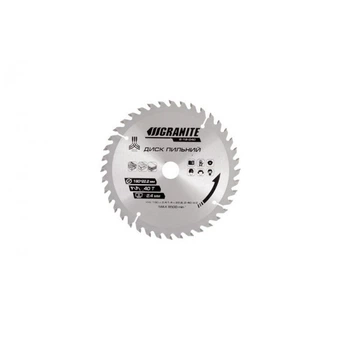 Диск пильный GRANITE GM для дерева с твердосплавными напайками 180*22,2*40Т, адаптер 22,2-20, 8500 об/м (5-18-040)