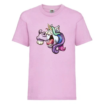 Футболка Единорог 003 (Unicorn) светлорозовая (EDNG lpnc 003) 164 см