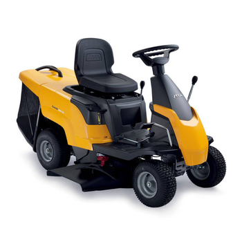 Трактор садовый бензиновый STIGA ST 250ES, 3.6 кВт, ширина кош 66 см, высота кош 30-76 мм,трав 150 л