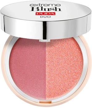 Компактні подвійні рум'яна Pupa Extreme Blush Duo №110 Radiant Amarant — Glow Watermelon 4 г (8011607332496)