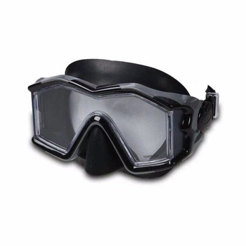 Маска для плавания Intex 55982 Silicone Explorer Pro Masks Черный