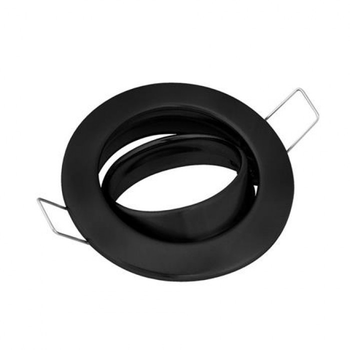 Светильник галогеновый поворотный MR16 GU5.3 220-240V d-82мм Lavanta Horoz Electric черный