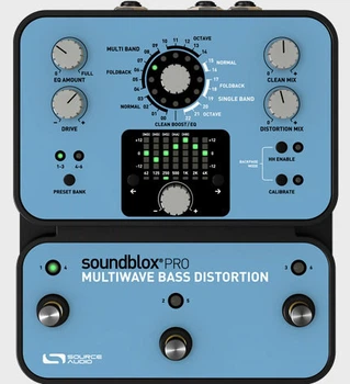 Бас-гитарный процессор эффектов SOURCE AUDIO SA141 Soundblox Pro Multiwave Bass Distortion