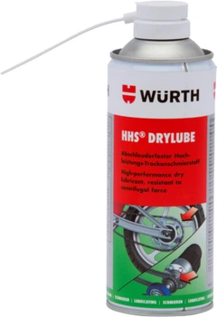 Масло синтетическое Wurth с PTFE HHS DRYLUBE 400 мл (08931066)