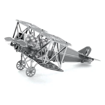 Металевий 3D-пазл Piececool Літак Fokker D. VII (3DJS016)