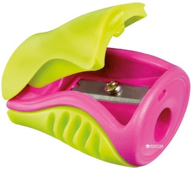 Чинка з контейнером Maped BOOGY 1 отвір салатово-рожевий (MP.063311.Z.90)