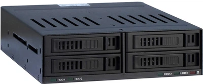 Wewnętrzna kieszeń Sinan 5.25" dla 4 x HDD 2.5" SATA (X-3531)