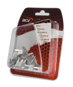 Предохранители АТМ 25А 50 шт ACV 30.3950-25