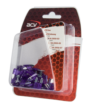Предохранители АТМ 3А 50 шт ACV 30.3950-03