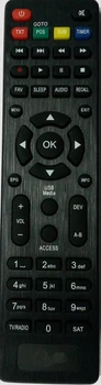 Пульт для Спутникового тюнера SATCOM 4110 HD