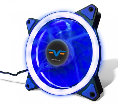 Вентилятор Frime Iris LED Fan Double Ring Blue (FLF-HB120BDR)