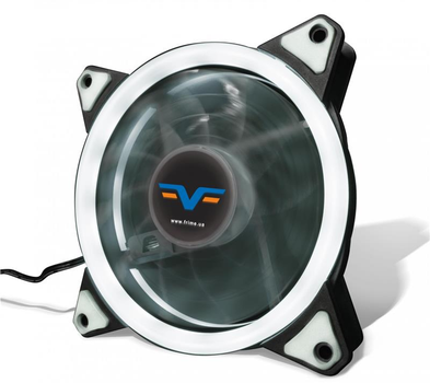 Вентилятор Frime Iris LED Fan Single Ring White (FLF-HB120WSR)