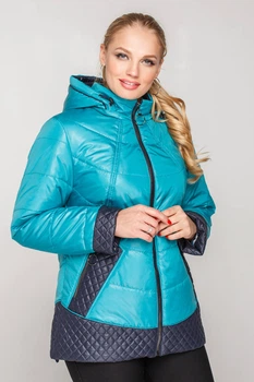 Куртка Miorichi Анита-2 62 Бирюзовый (01062-green62)