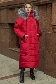 Зимняя куртка Miorichi Barbara 52 Красный (01021-r-red52)