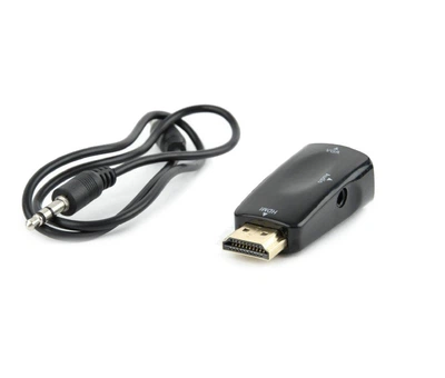 Конвертер-адаптер HDMI (папа) на VGA (мама)