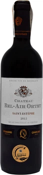 Вино Cheval Quancard S.A. Château Bel Air Ortet червоне сухе 0.75 л 13% (3176481016186)
