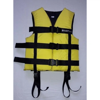 Жилет страховочный спасательный детский Life Jacket Standart желтый XS 30-45 кг Д86320