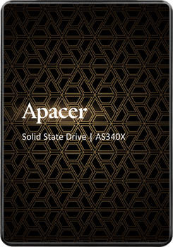 SSD диск Apacer AS340X 240GB 2.5" SATAIII 3D NAND (AP240GAS340XC-1)