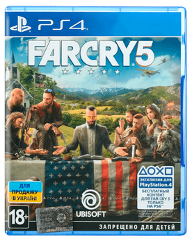 Игра Sony PlayStation 4 Far Cry 5 Русская Озвучка Б/У