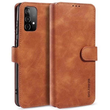 Чехол DG.MING Retro Style для Samsung Galaxy A52 (A525) / A52s (A528) - Brown