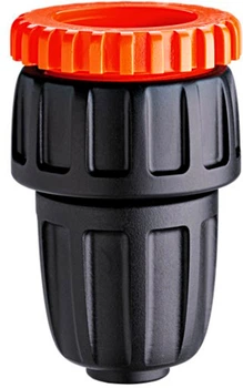 Штуцер Claber 1/2" — 3/4" З * 16 мм для крапельної трубки 1/2" із затискачем (910130000)