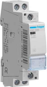 Модульный контактор Hager ESC225 230В/25А 2HB (ESC225)