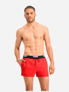 Пляжные шорты Puma Swim Men Logo Short Len 90765902 Red