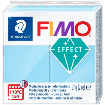 Пластика Fimo Effect 57г аквамариновая пастельная (4006608812232)