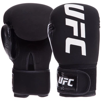 Перчатки боксерские UFC PRO Washable UHK-75008 L Черный