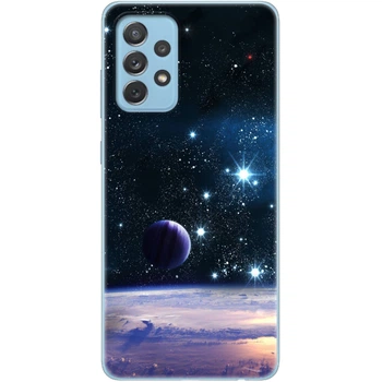 Силиконовый чехол BoxFace Samsung A725 Galaxy A72 Space Landscape (42070-up425)