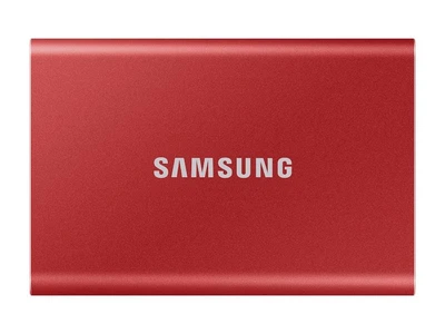 Накопитель внешний SSD 2.5" USB 500GB Samsung T7 Red (MU-PC500R/WW)