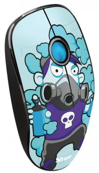 Мышь Trust Sketch Wireless Silent Click Mouse (23335) Blue USB