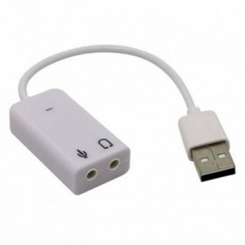 Звуковая карта Voltronic USB_sound card (5.1) 3D sound White (YT_SC_5.1/W/03351)