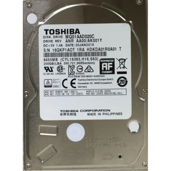 Накопитель HDD 2.5" SATA 200GB Toshiba 8MB 4200rpm (MQ01AAD020C)