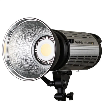 Постоянный Би-Колор LED-Свет NiceFoto LED-2000A II 200Вт, серебристый корпус