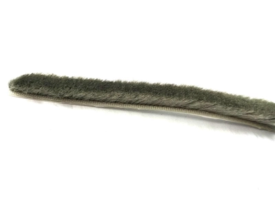 Щетка самоклеющаяся Tecseal 6,7×5 мм серая 1 пог. м