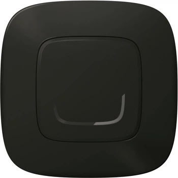 Розумний дротовий вимикач-диммер освітлення Legrand Valena Allure with Netatmo Антрацит (752884)