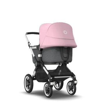 Bugaboo Fox 2 Alu Grey melange Soft pink ROZETKA Velomaluk