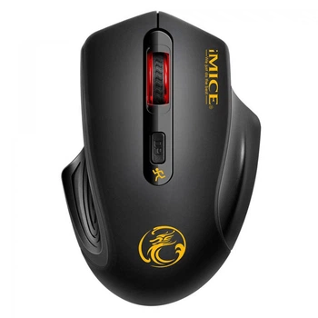 Беспроводная тихая мышь iMice G-1800 2,4 ГГц 2000 dpi 2×AAA (021E569BFC32)