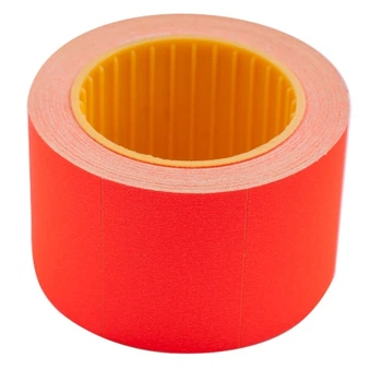 Ценник Buromax прямоугольный 240 шт 6 м 35x25 мм красный (BM.282105-05)