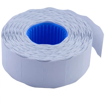Ценник Buromax фигурный 1000 шт 12 м 26x16 мм белый (BM.281203-12)