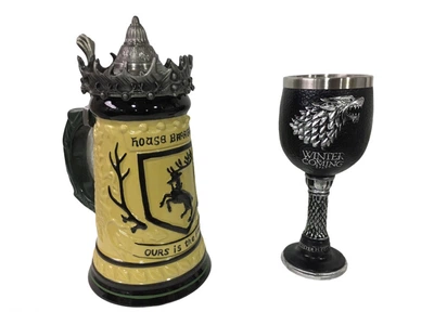 Набор Готика Кружка Game Of Thrones House Герб Баратеонов Игра Престолов Баратеоны и Кубок 650/200 мл