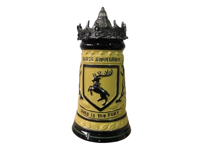 Кружка Готика Game of Thrones House Герб Баратеонов Игра Престолов Баратеоны Ours is the Fury 650 мл