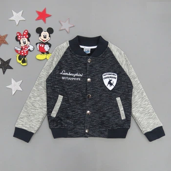 Теплый бомбер MAGO kids для мальчика 92 см Серый 15725
