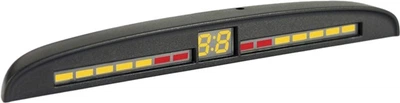 Парковочный радар для заднего бампера c LED-дисплеем Convoy PAS-41 Black